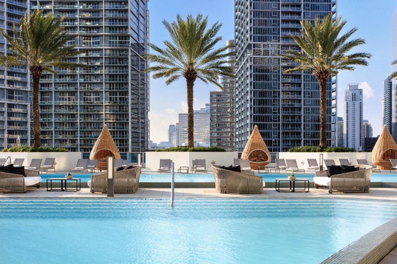 Kimpton Epic Hotel By Ihg Miami Exterior photo The rooftop pool at the SLS Brickell
