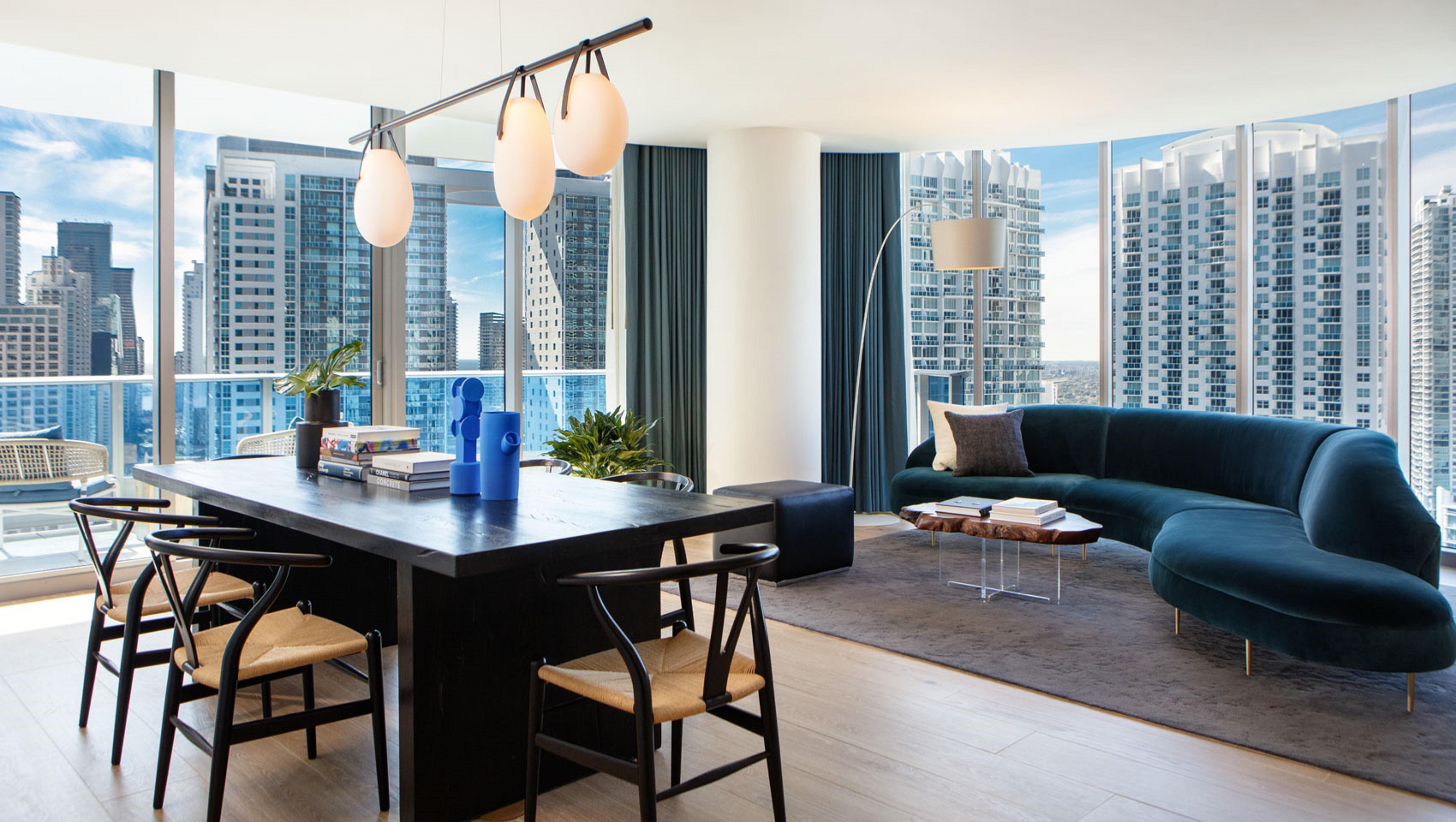 Kimpton Epic Hotel By Ihg Miami Exterior photo A living room at the Ritz-Carlton, South Beach