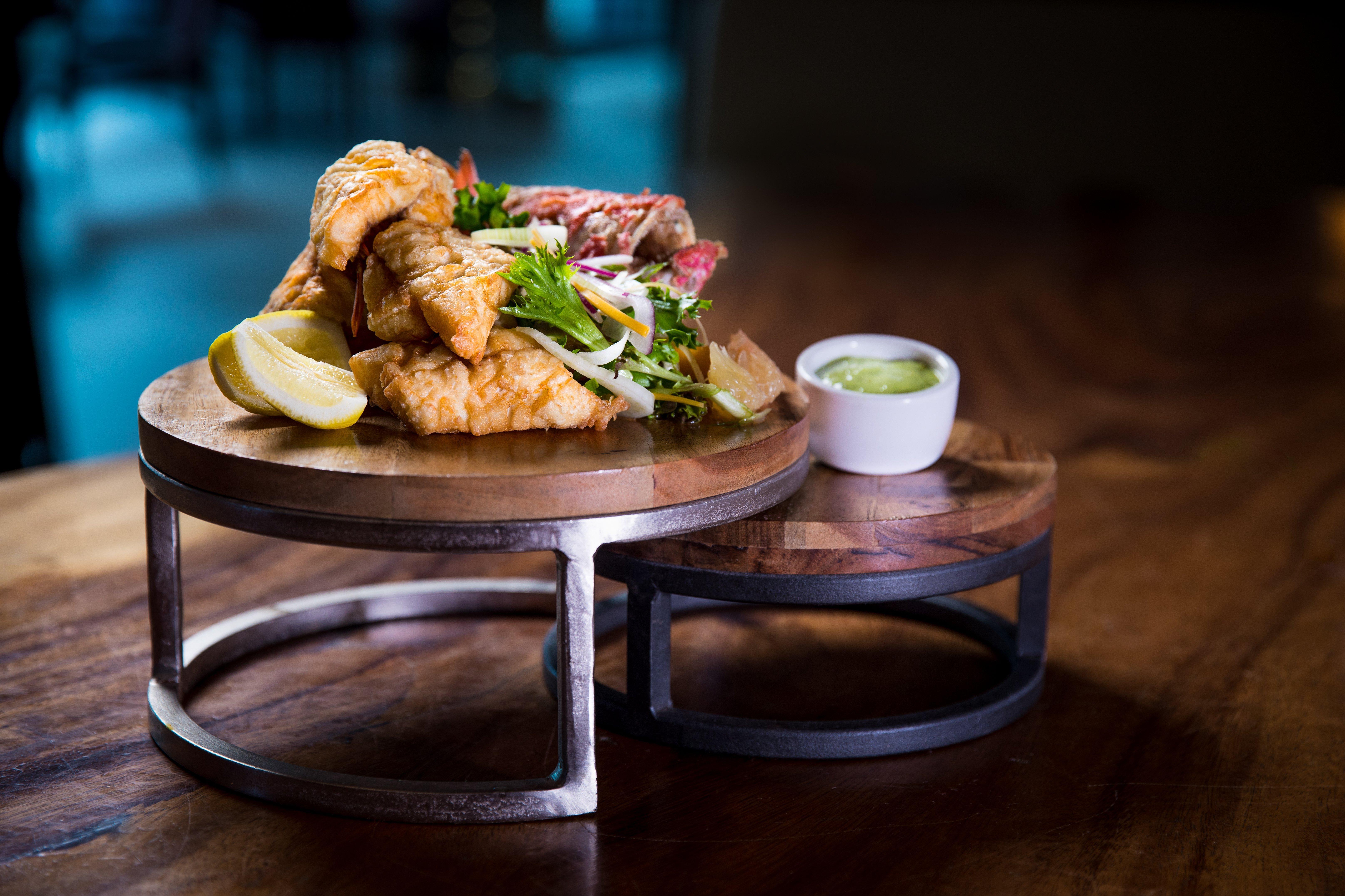 Kimpton Epic Hotel By Ihg Miami Exterior photo A prawn and lobster salad